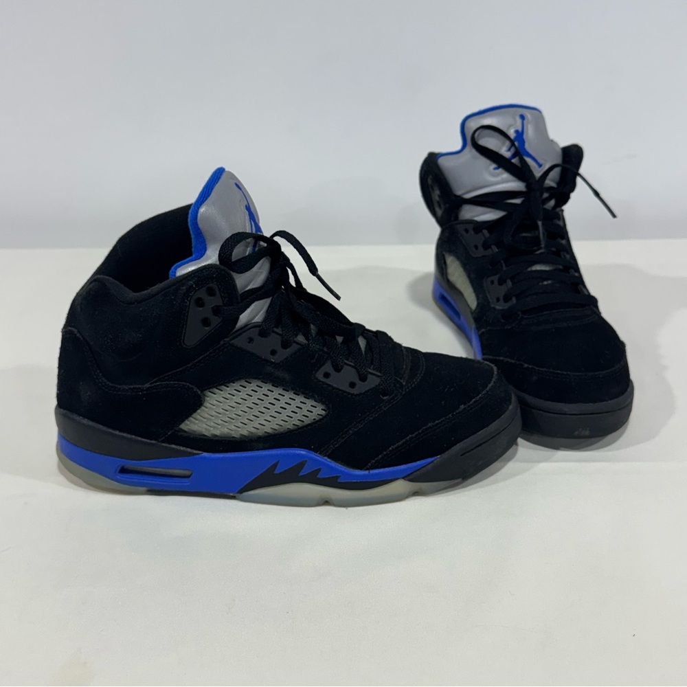 Nike Air Jordan 5 Retro Racer Blue Mens Basketball Shoes Size 9